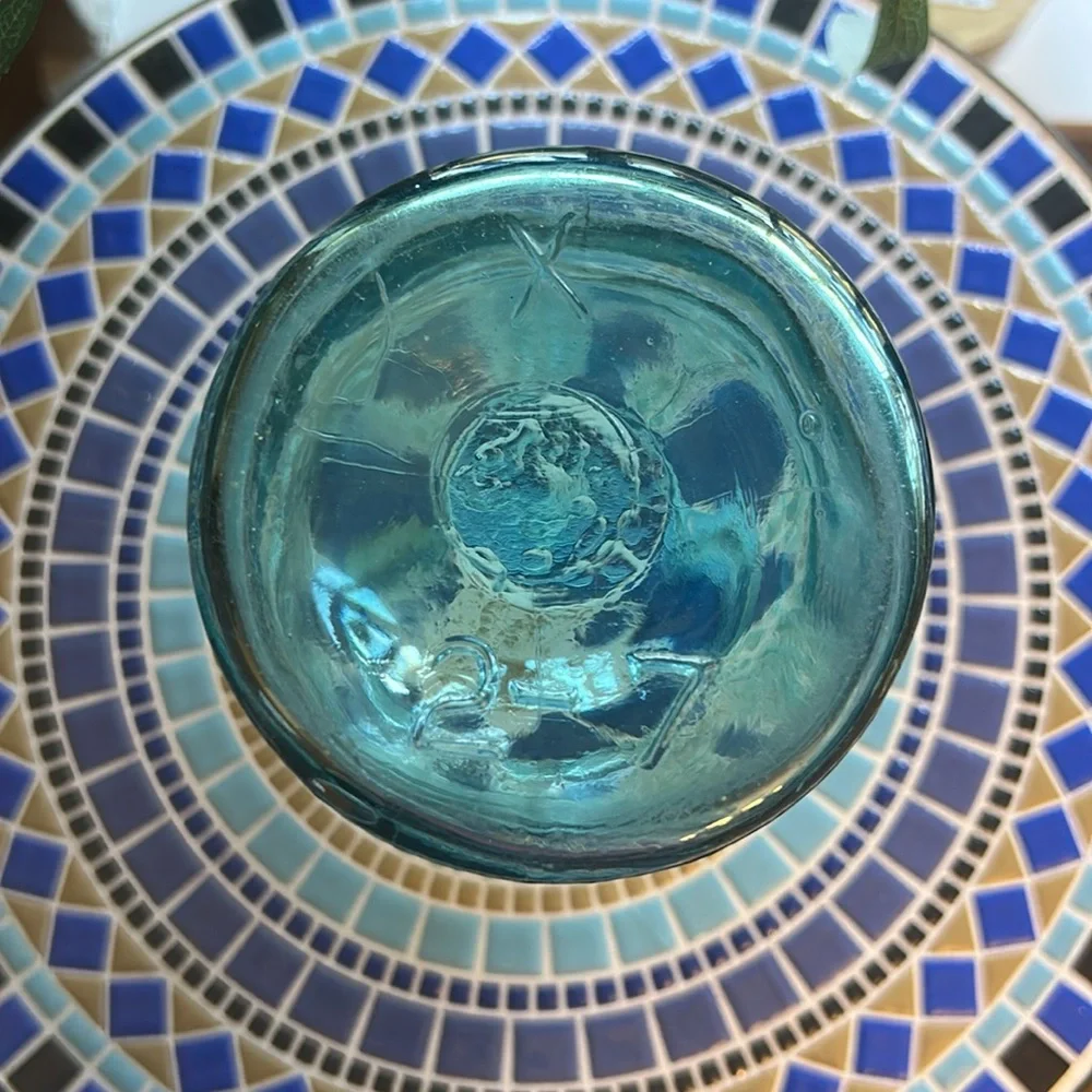 Mason blue Vintage BALL MASON